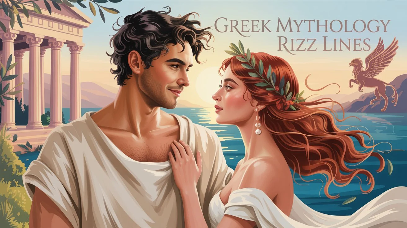 200+๐๏ธ Flirt Like a God: Greek Mythology Rizz Lines 2025