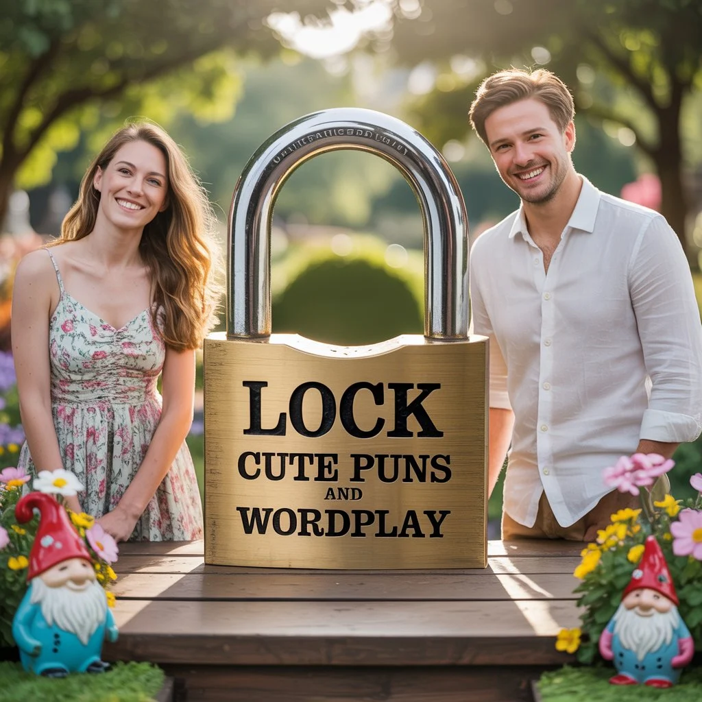 Lock Cute Puns and Wordplay
