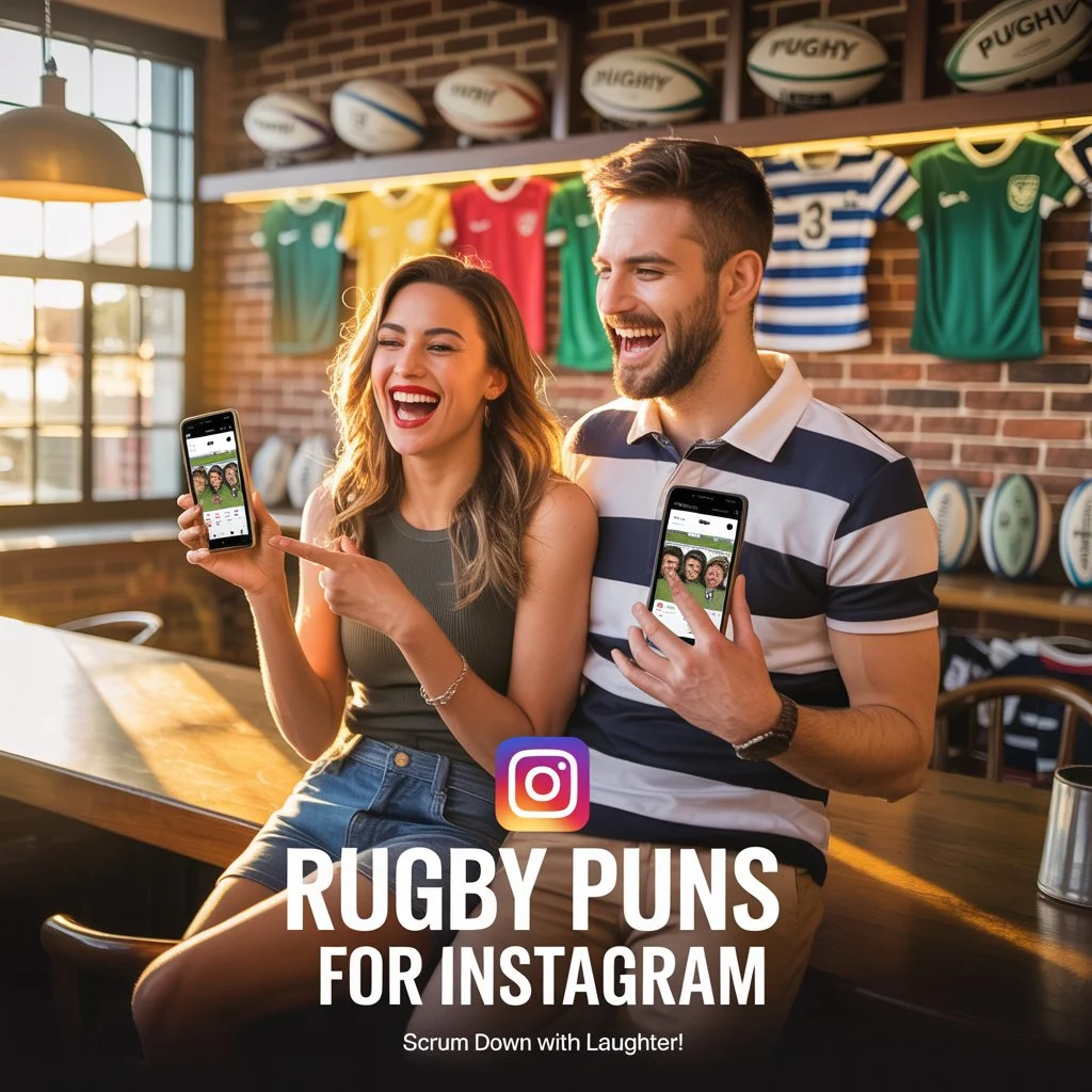 Rugby Puns For Instagram