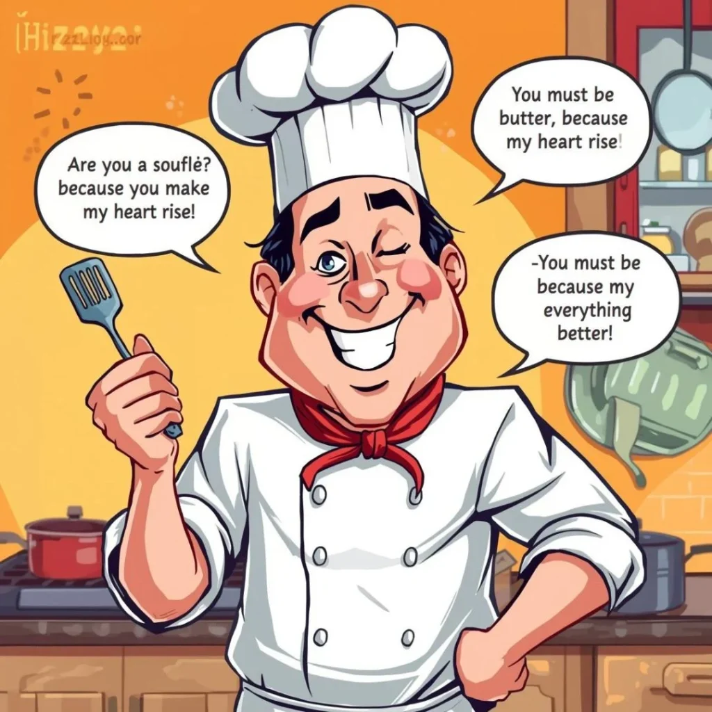 Funny Cooking Rizz Lines