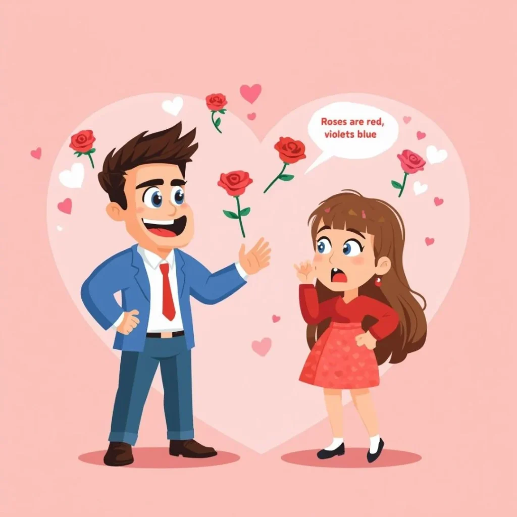 Funny Roses Are Red Violets Are Blue Rizz Lines