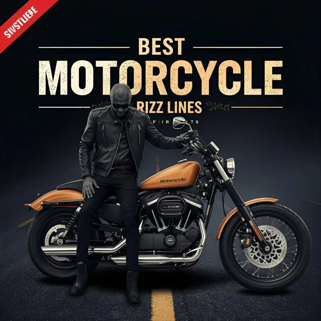 🧢 Best Motorcycle Rizz Lines for Guys