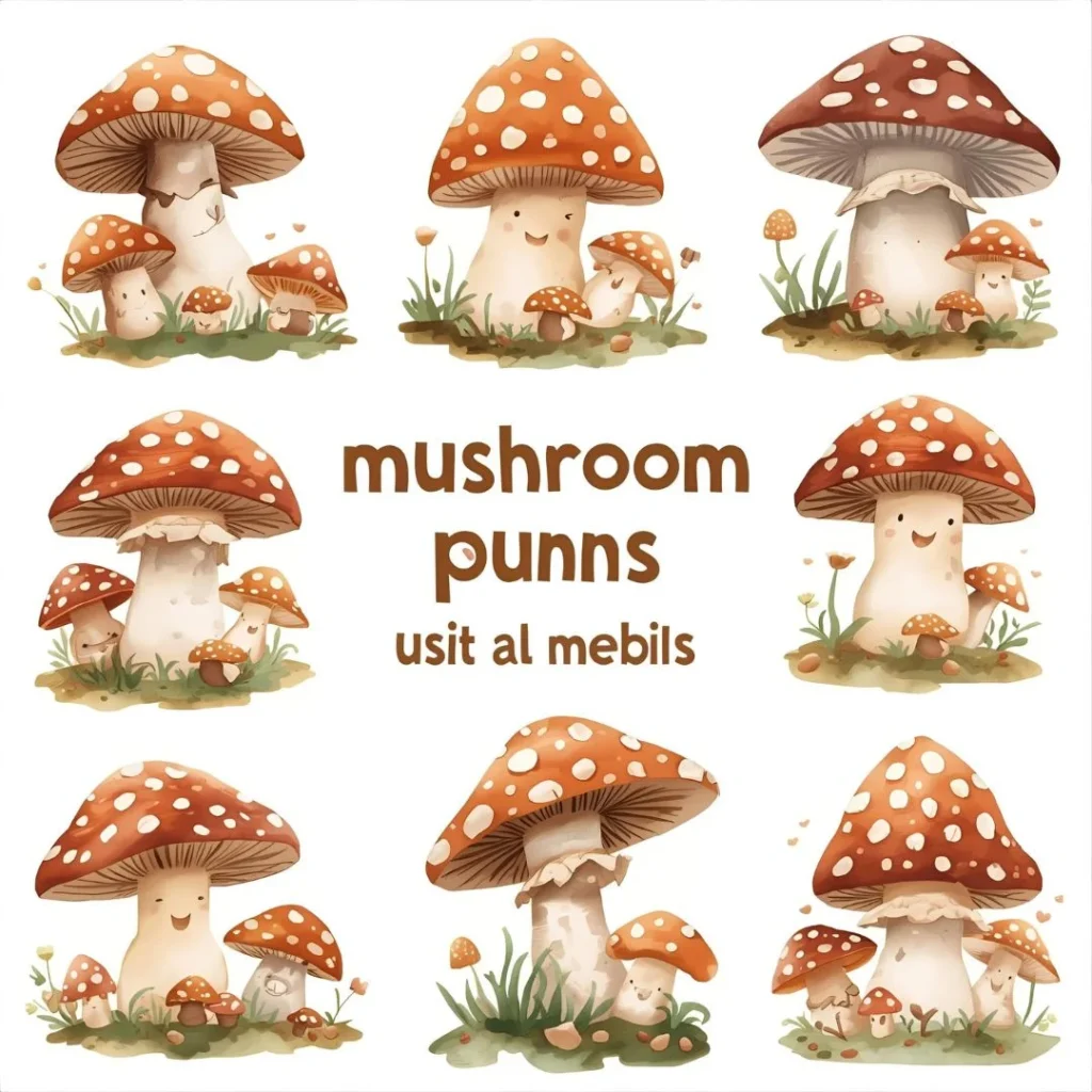 Best Mushroom Puns for Social Media Captions