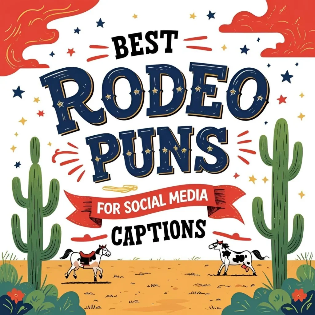 Best Rodeo Puns for Social Media Captions