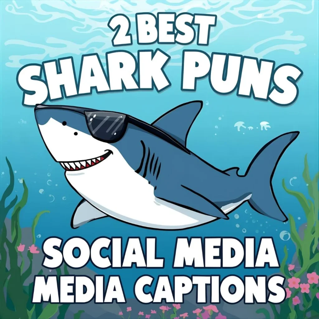 Best Shark Puns for Social Media Captions