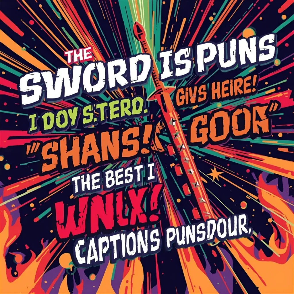 Best Sword Puns for Social Media Captions
