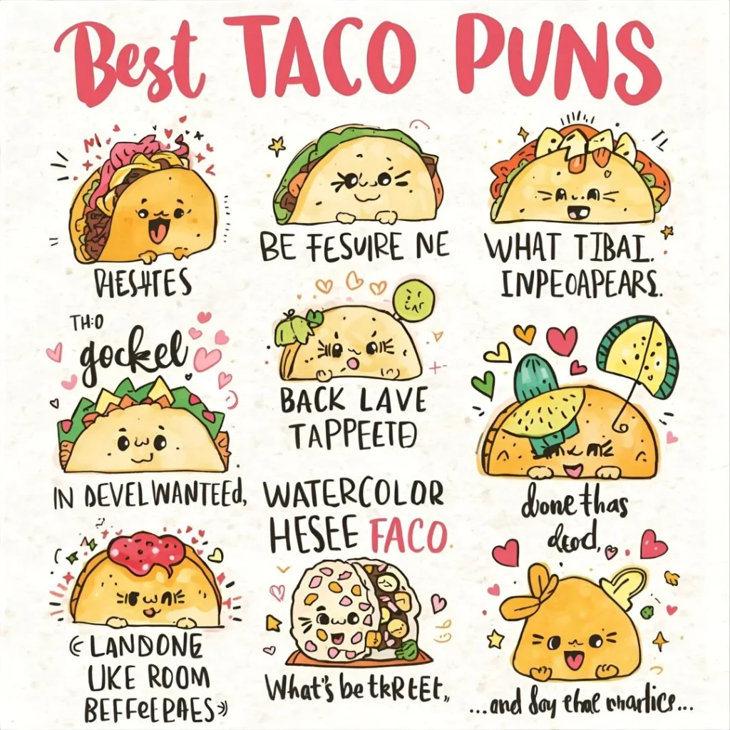 Best Taco Puns for Social Media Captions