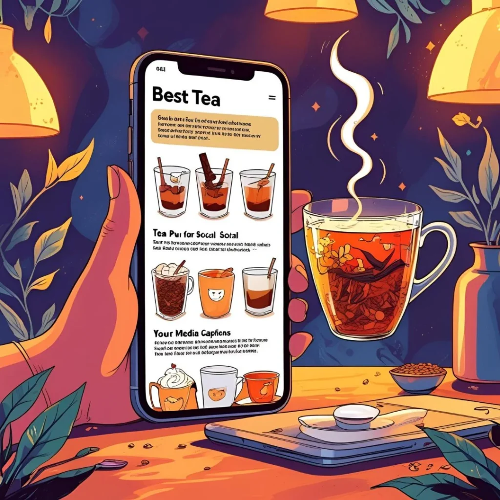 Best Tea Puns for Social Media Captions