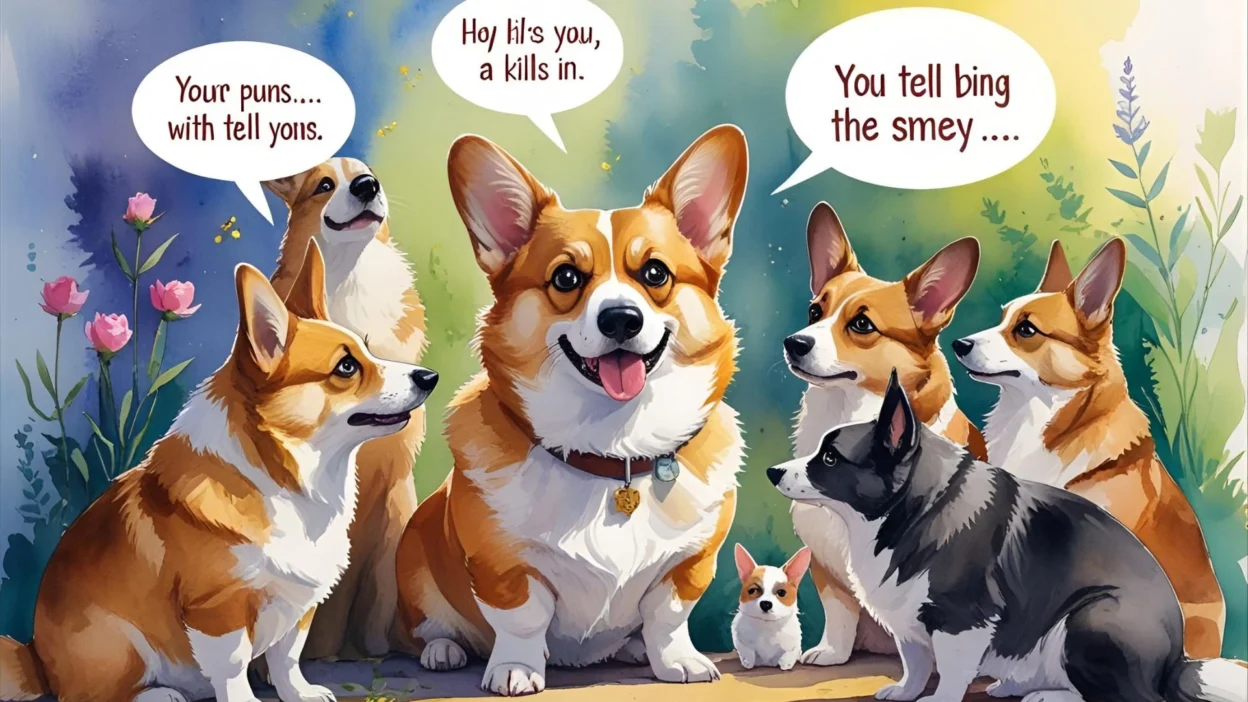 Corgi Puns