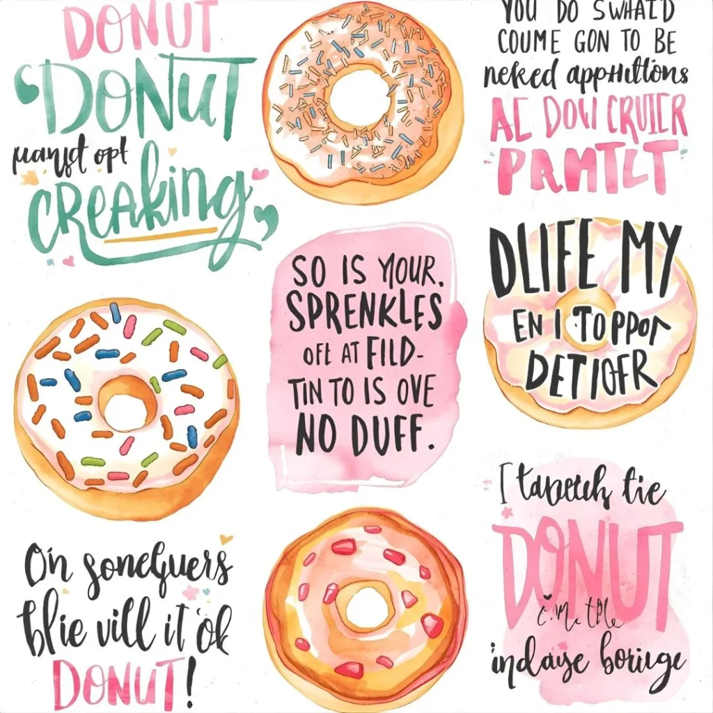 Donut Puns Captions