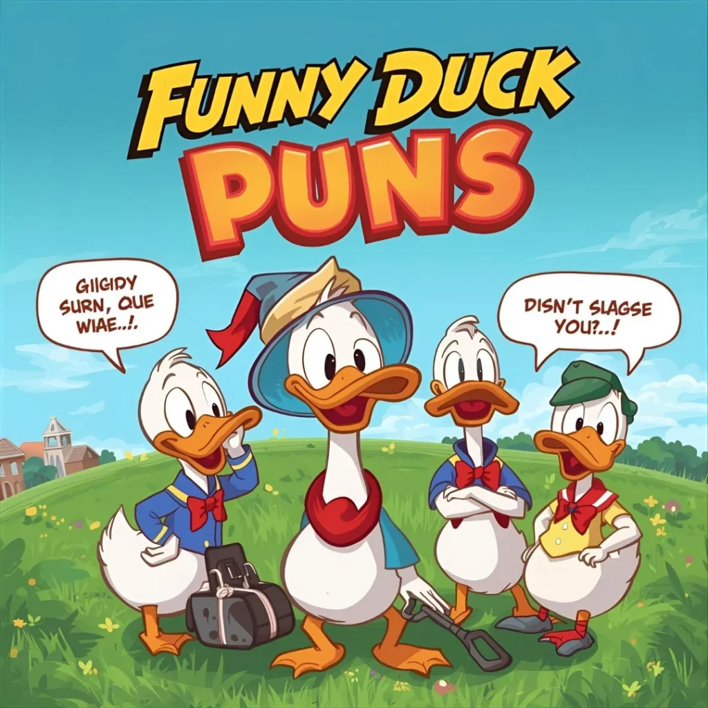 Funny Duck Puns 