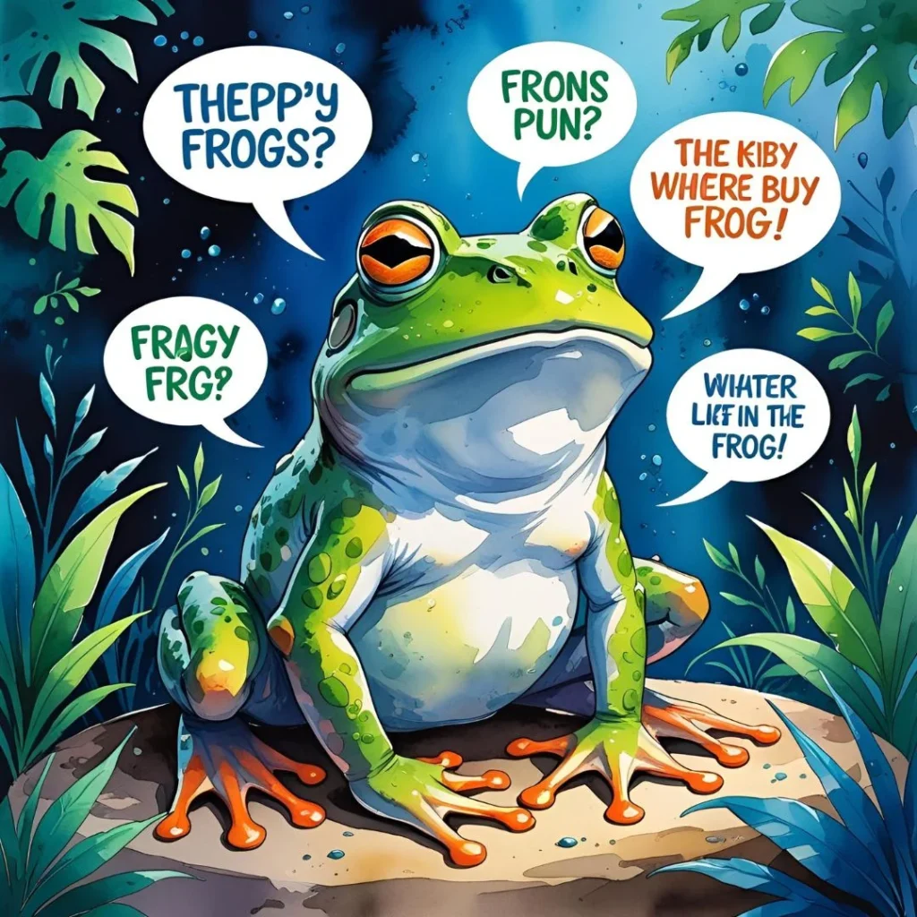 Funny Frog Puns 