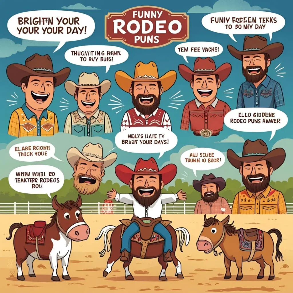 Funny Rodeo Puns to Brighten Your Day
