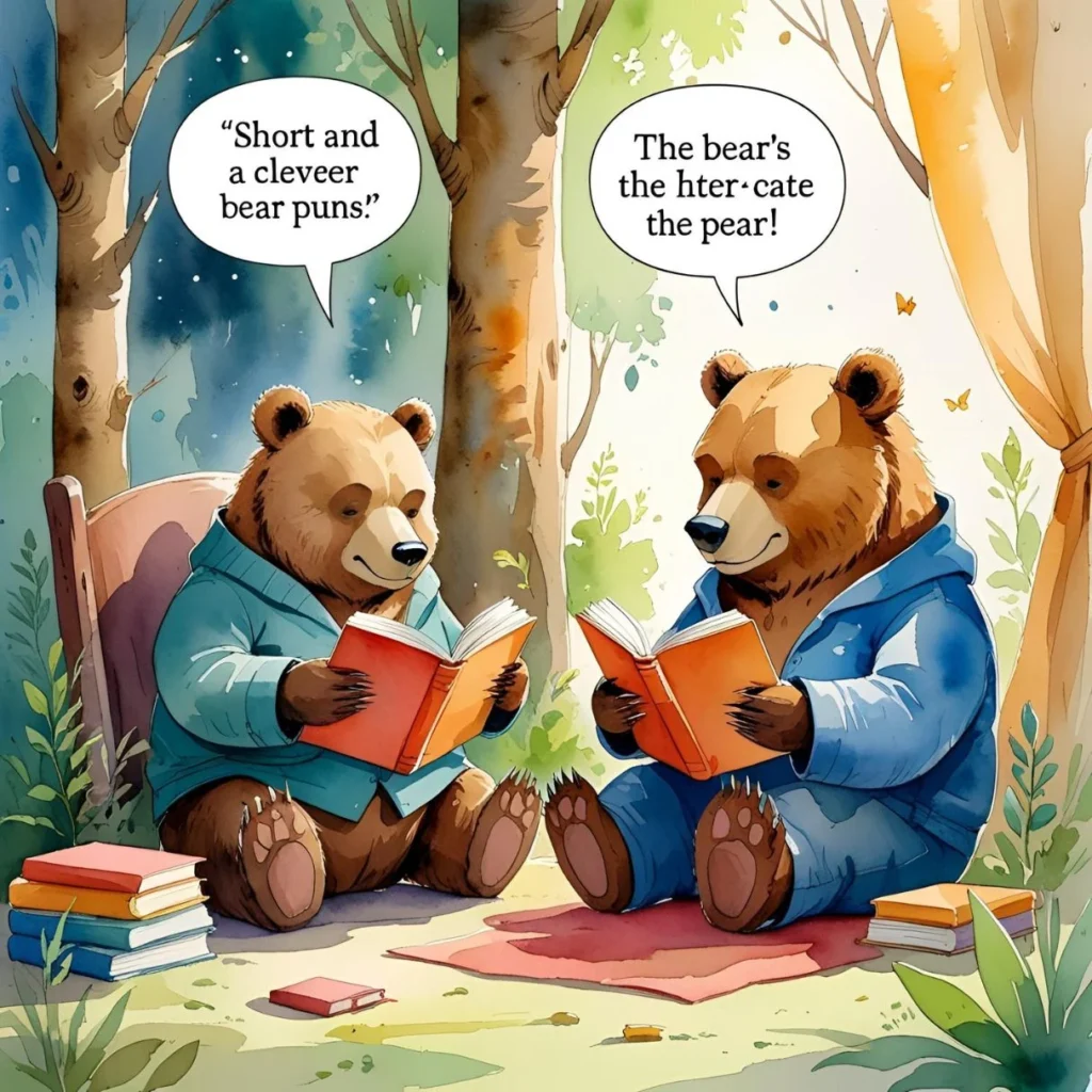 Short and Clever Bear Puns