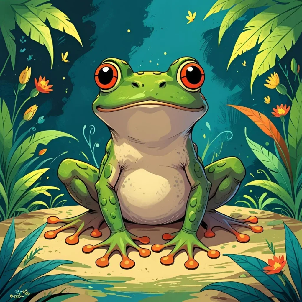 Short and Clever Frog Wordplay