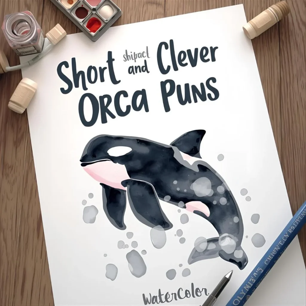 Short and Clever Orca Puns