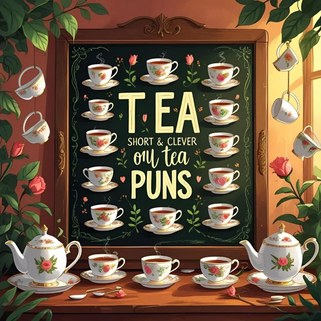 Short and Clever Tea Puns