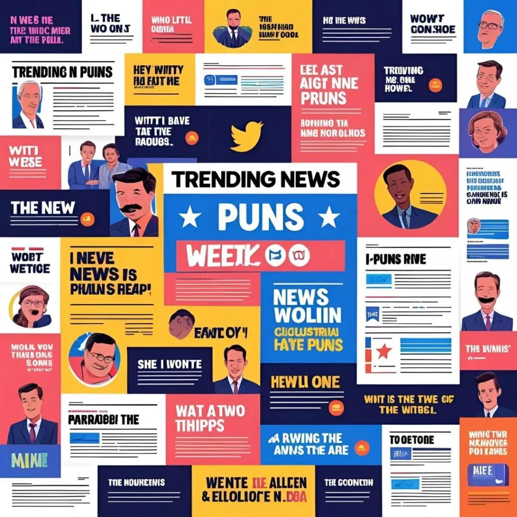 Trending News Puns for Social Media