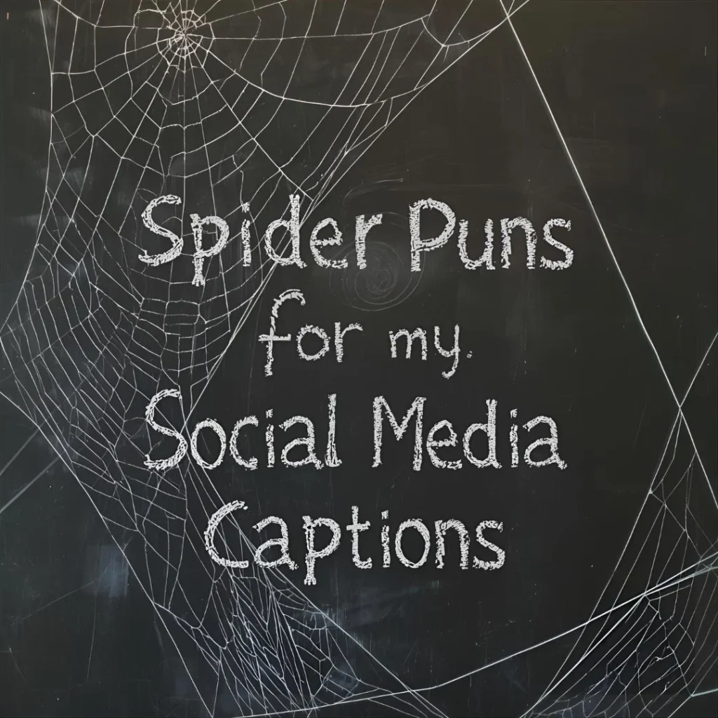 Best Spider Puns for Social Media Captions