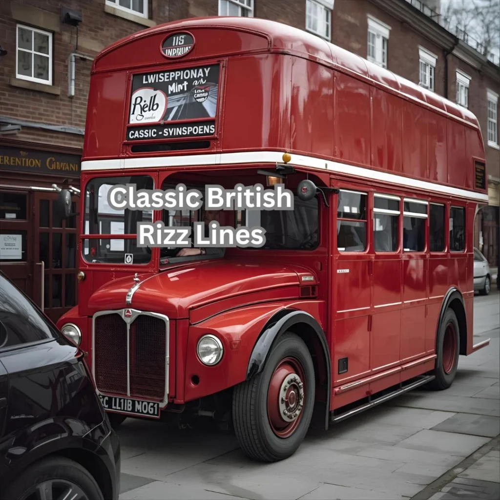 Classic British Rizz Lines with a Twist