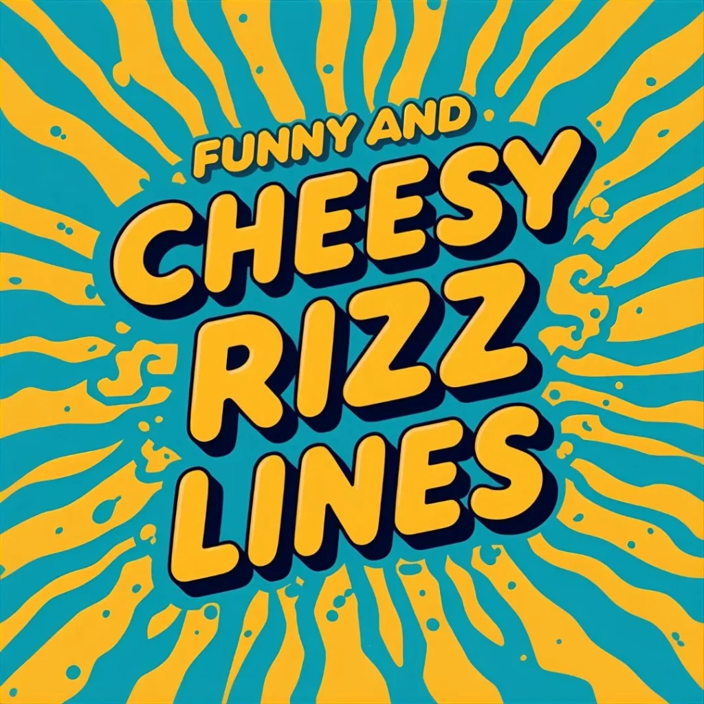 Funny and Cheesy Rizz Lines