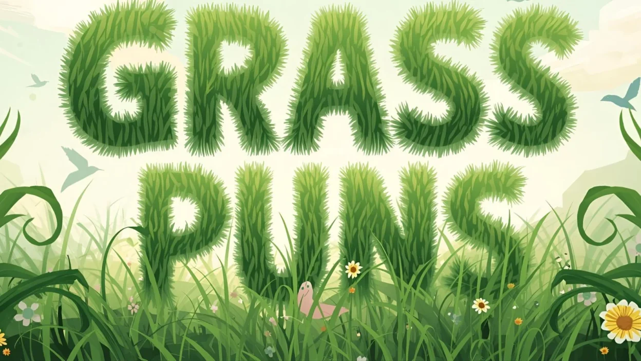 Grass puns