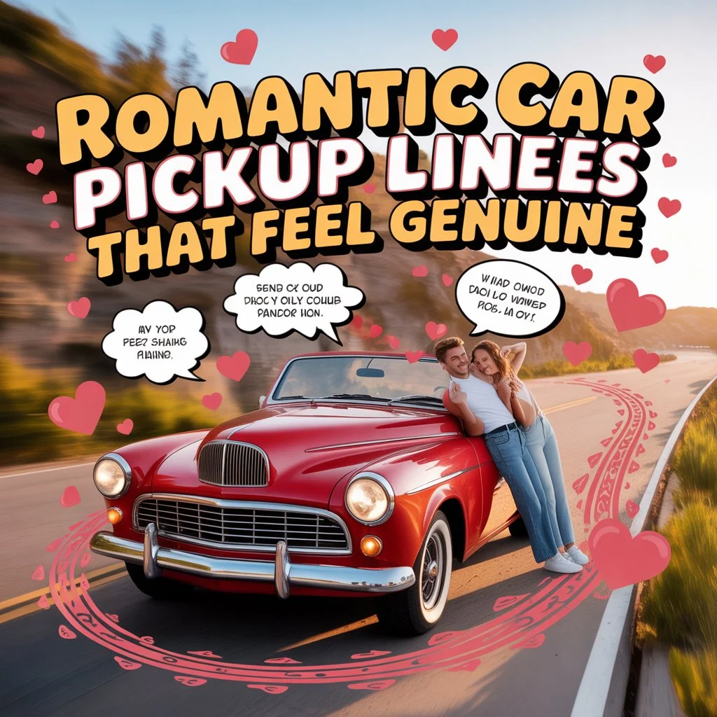 Romantic Car Pickup Lines That Feel Genuine