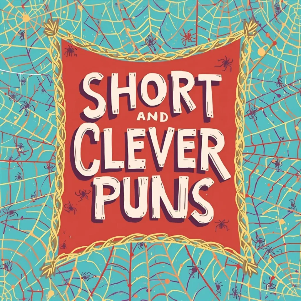 Short and Clever Spider Puns
