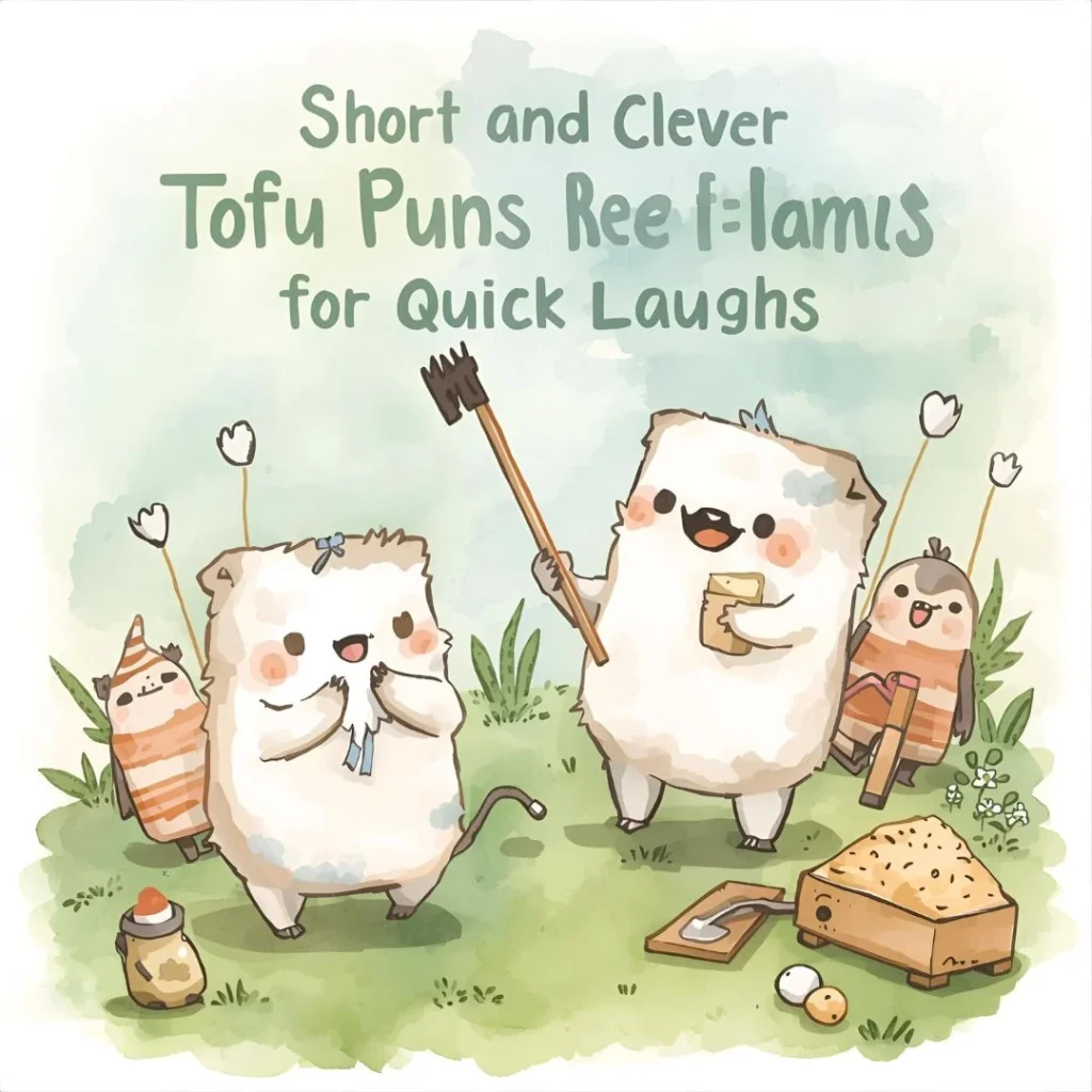 Short and Clever Tofu Puns for Quick Laughs