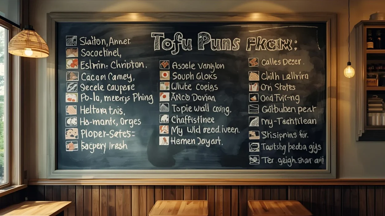 tofu puns