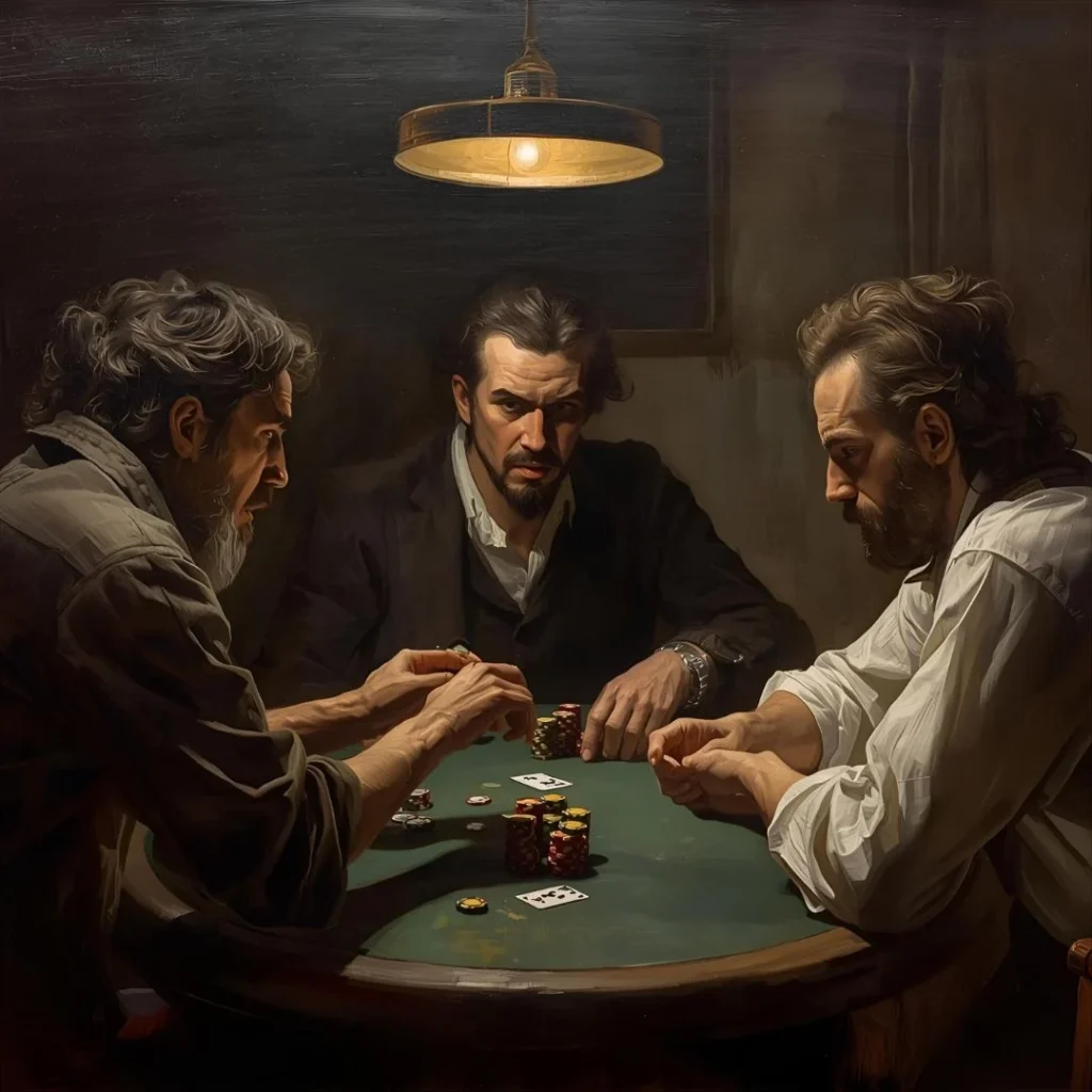 Using Poker Puns in Conversation at the Table