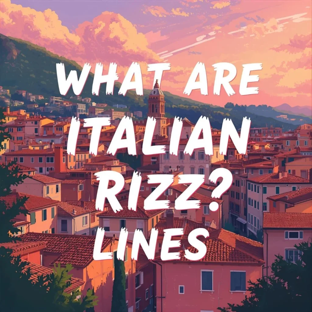 What Are Italian Rizz Lines