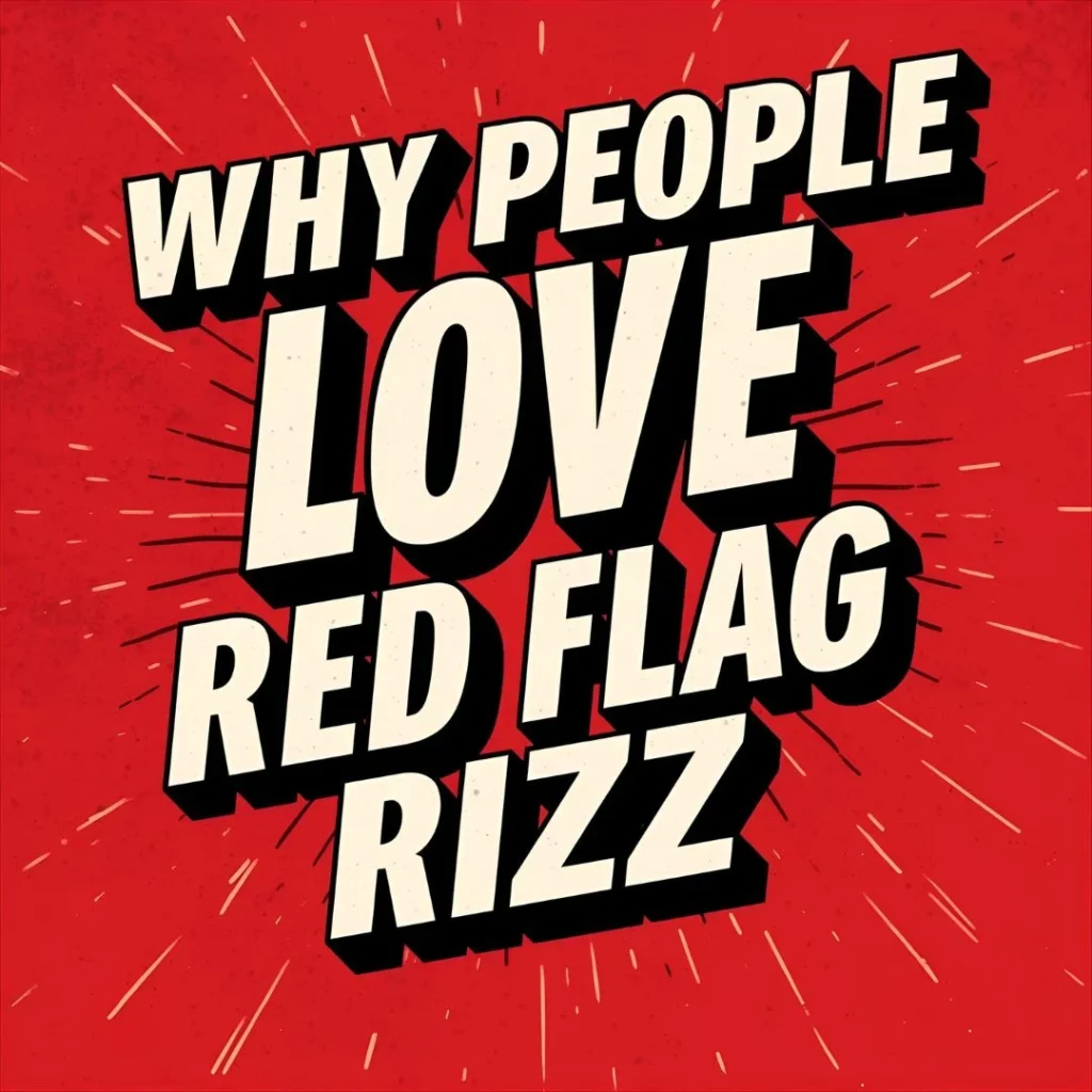 Why People Love Red Flag Rizz Lines