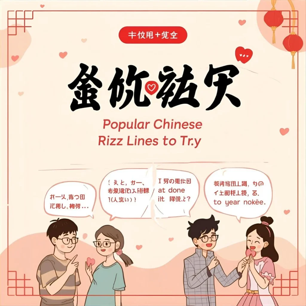 Popular Chinese Rizz Lines to Try