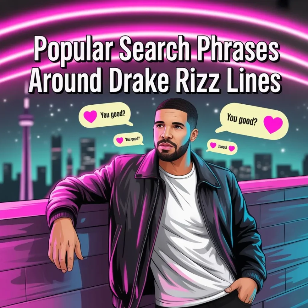 Popular Search Phrases Around Drake Rizz Lines