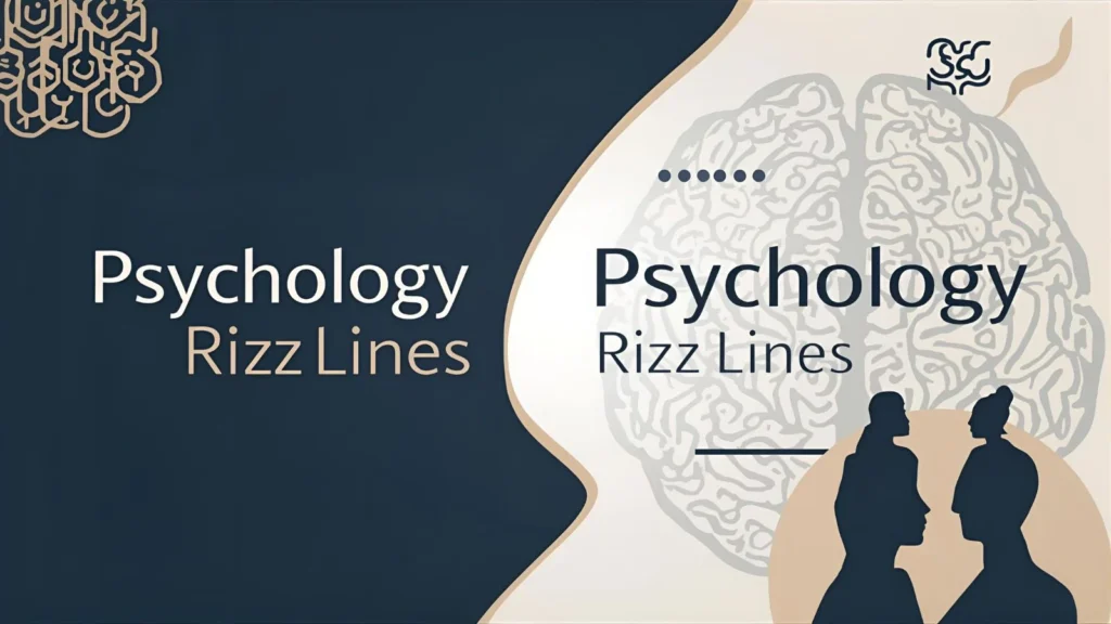 Psychology Rizz Lines