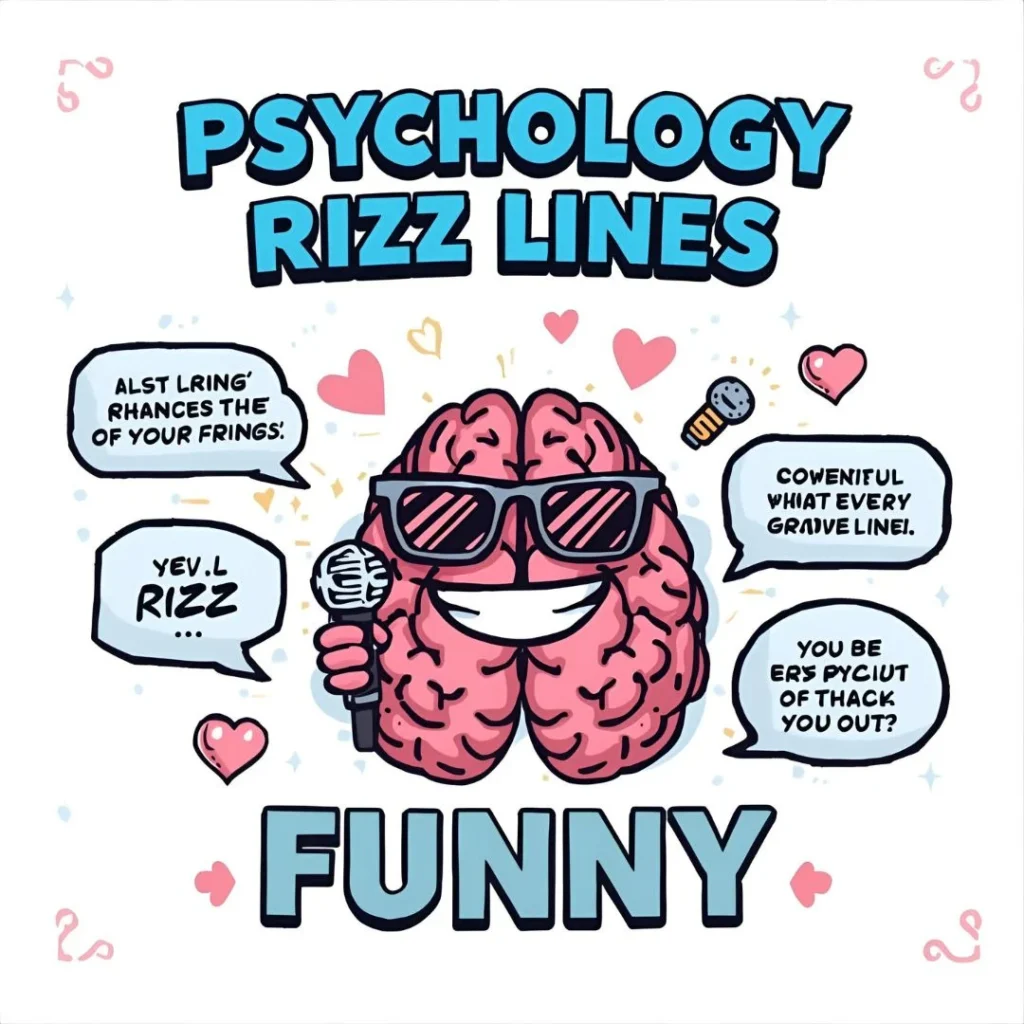 Psychology Rizz Lines Funny