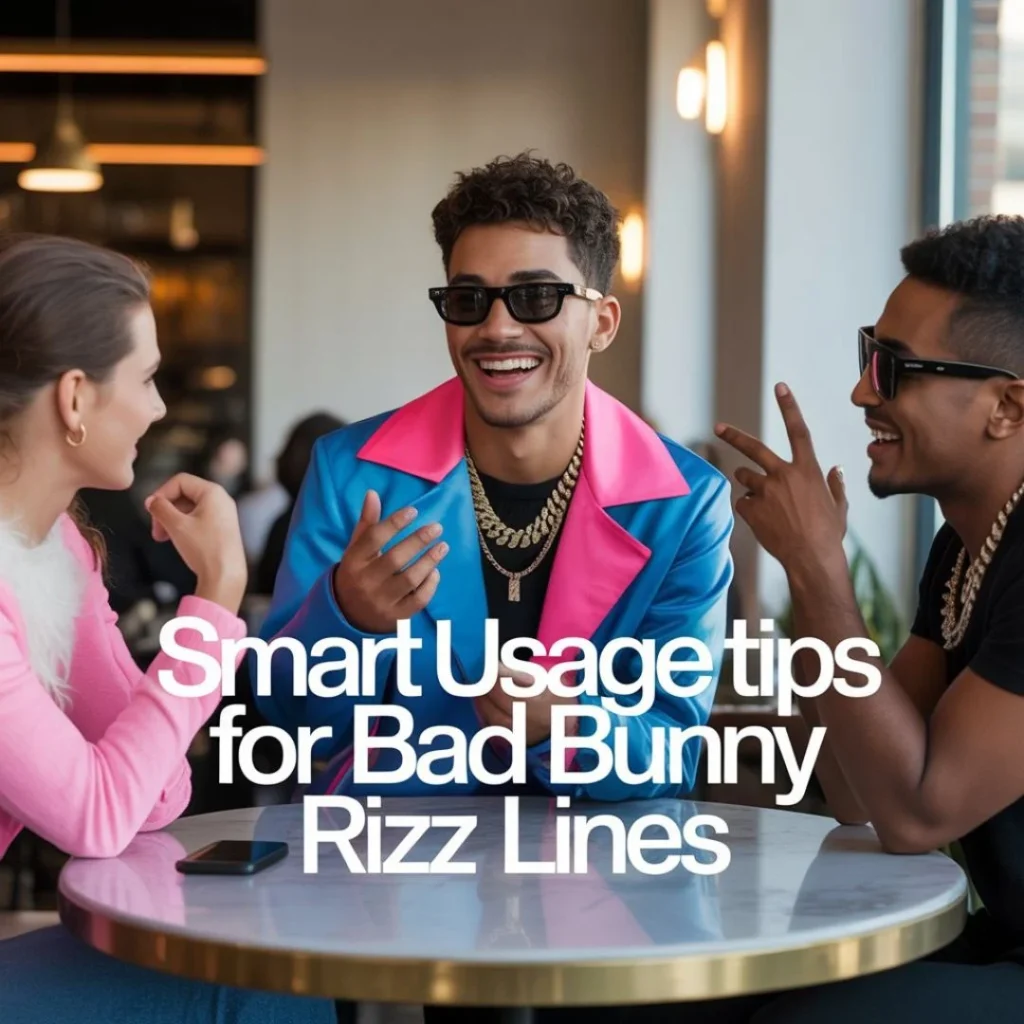 Smart Usage Tips for Bad Bunny Rizz Lines