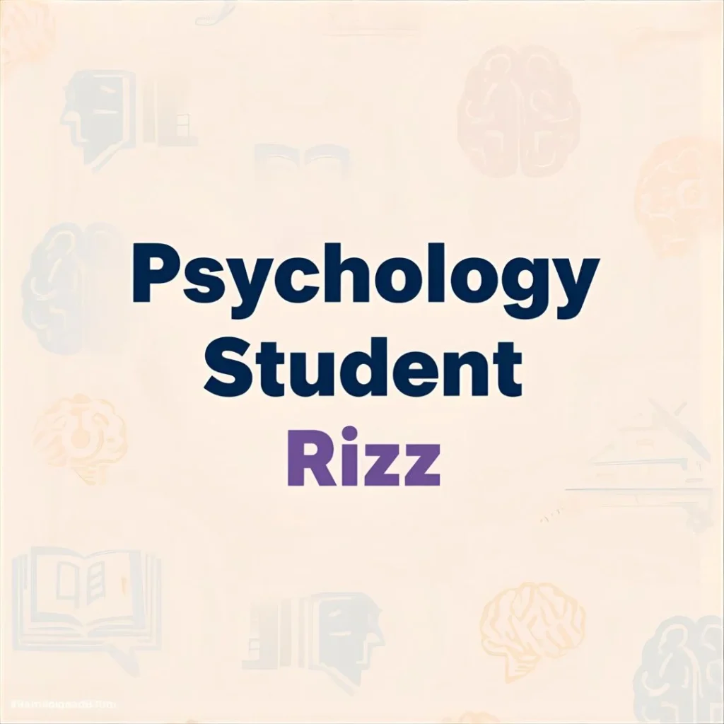 🎓 Psychology Student Rizz
