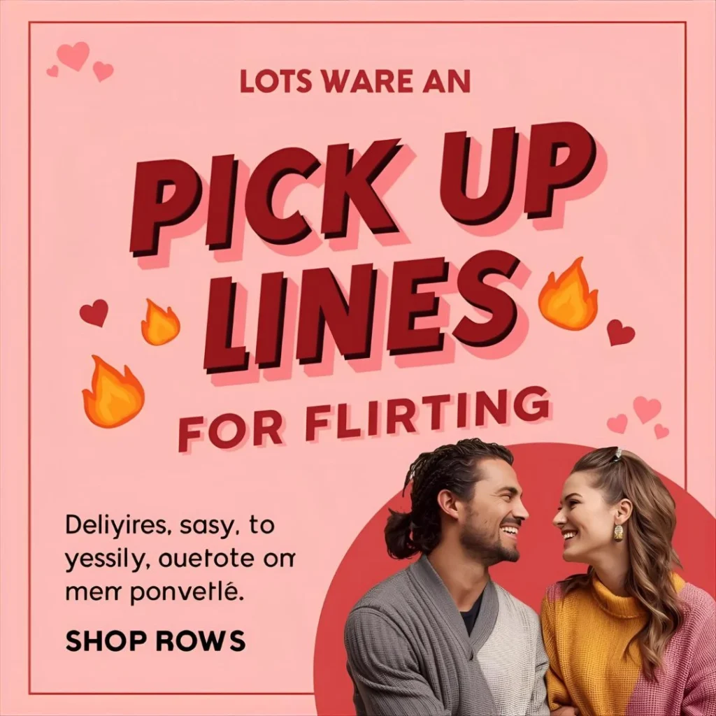 🔥 Pick Up Lines for Flirting