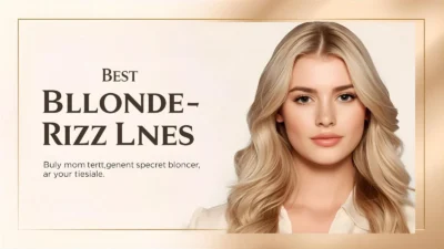 best blonde rizz lines