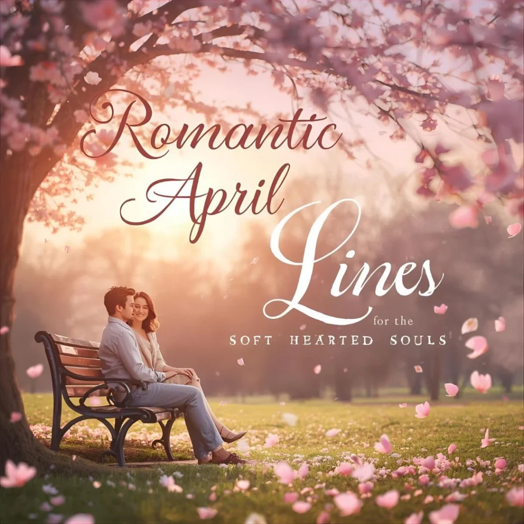 Romantic April Rizz Lines for the Soft Hearted Souls