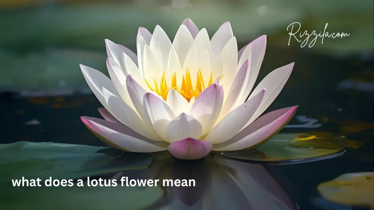 what does a lotus flower mean