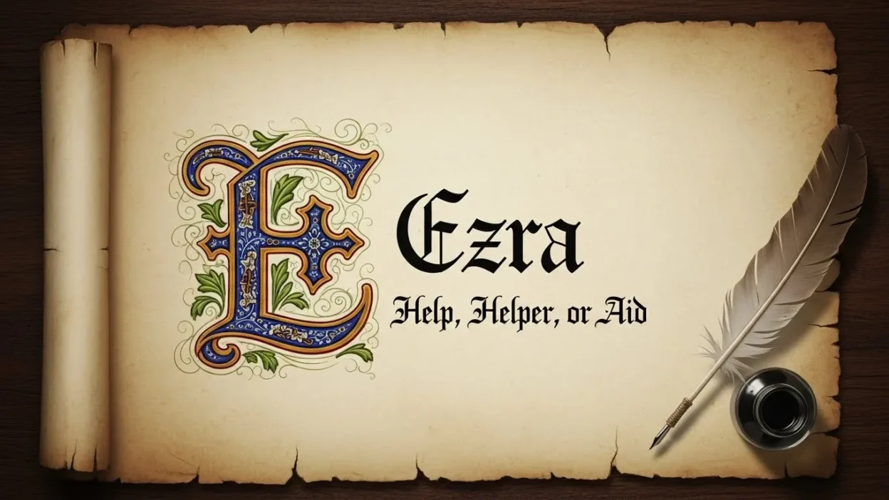 What Does Ezra Mean