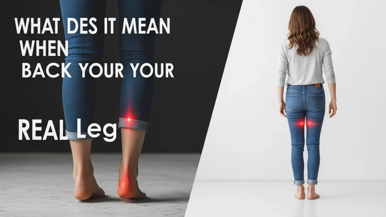 What Does It Mean When the Back of Your Leg