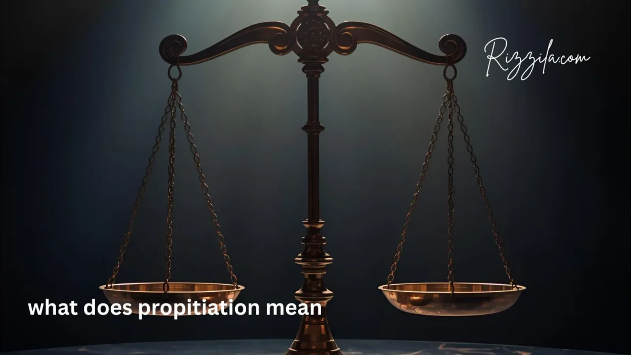 what does propitiation mean