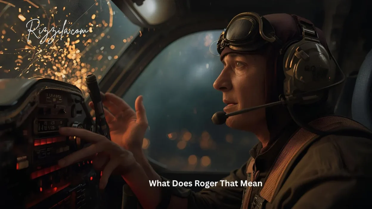 What Does Roger That Mean