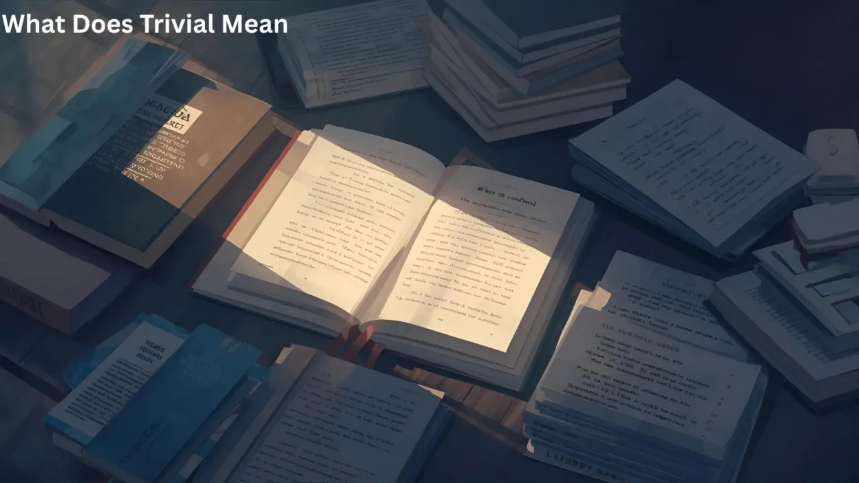 What Does Trivial Mean
