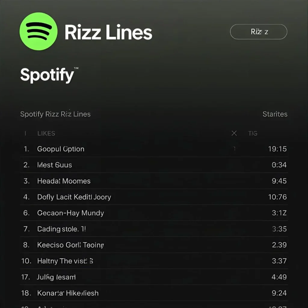 Why Choose Spotify Rizz Lines