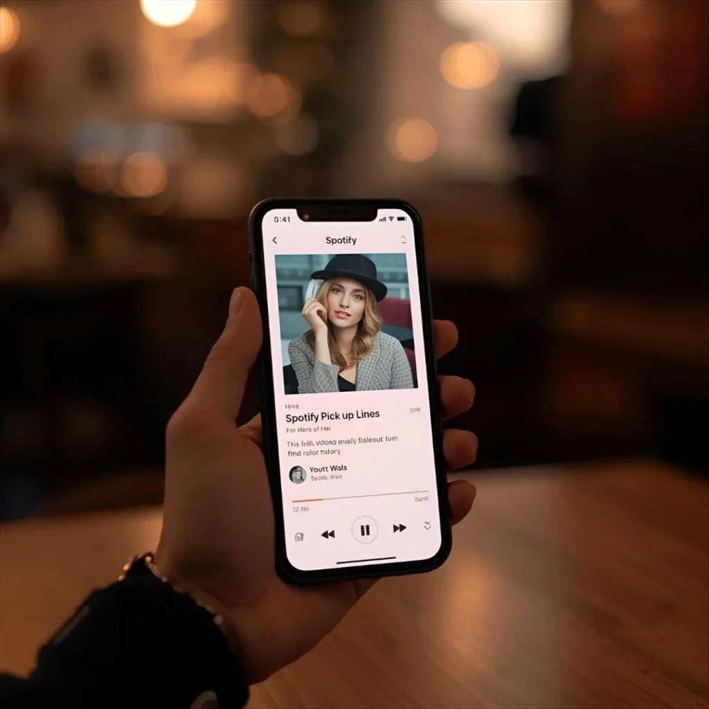 💖 Spotify Pick up Lines for Her